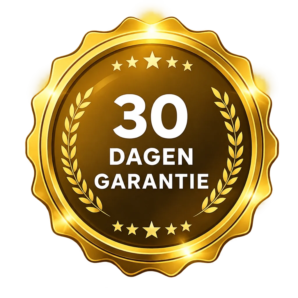 30 dagen garantie — nul risico